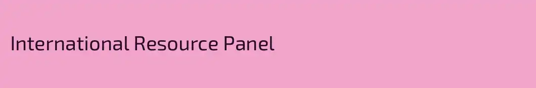 International Resource Panel